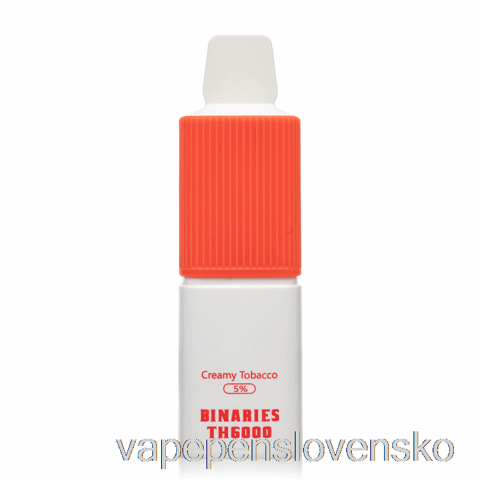 Horizon Binaries Th6000 Jednorazový Krémový Tabakový Vape Shop Bratislava